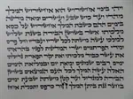 מגילת אסתר ב"י 11 שורות