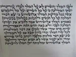 מגילת אסתר 11 שורות המלך קטנה יפהפיה כולל בית 4