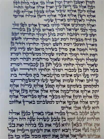 ספר תורה ספרדי גודל 50
